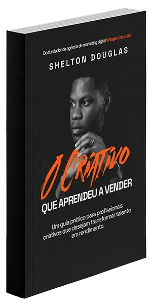 Capa do livro O Criativo que Aprendeu a Vender, de Shelton Douglas